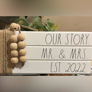 Rae Dunn Mr. and Mrs. Established 2022